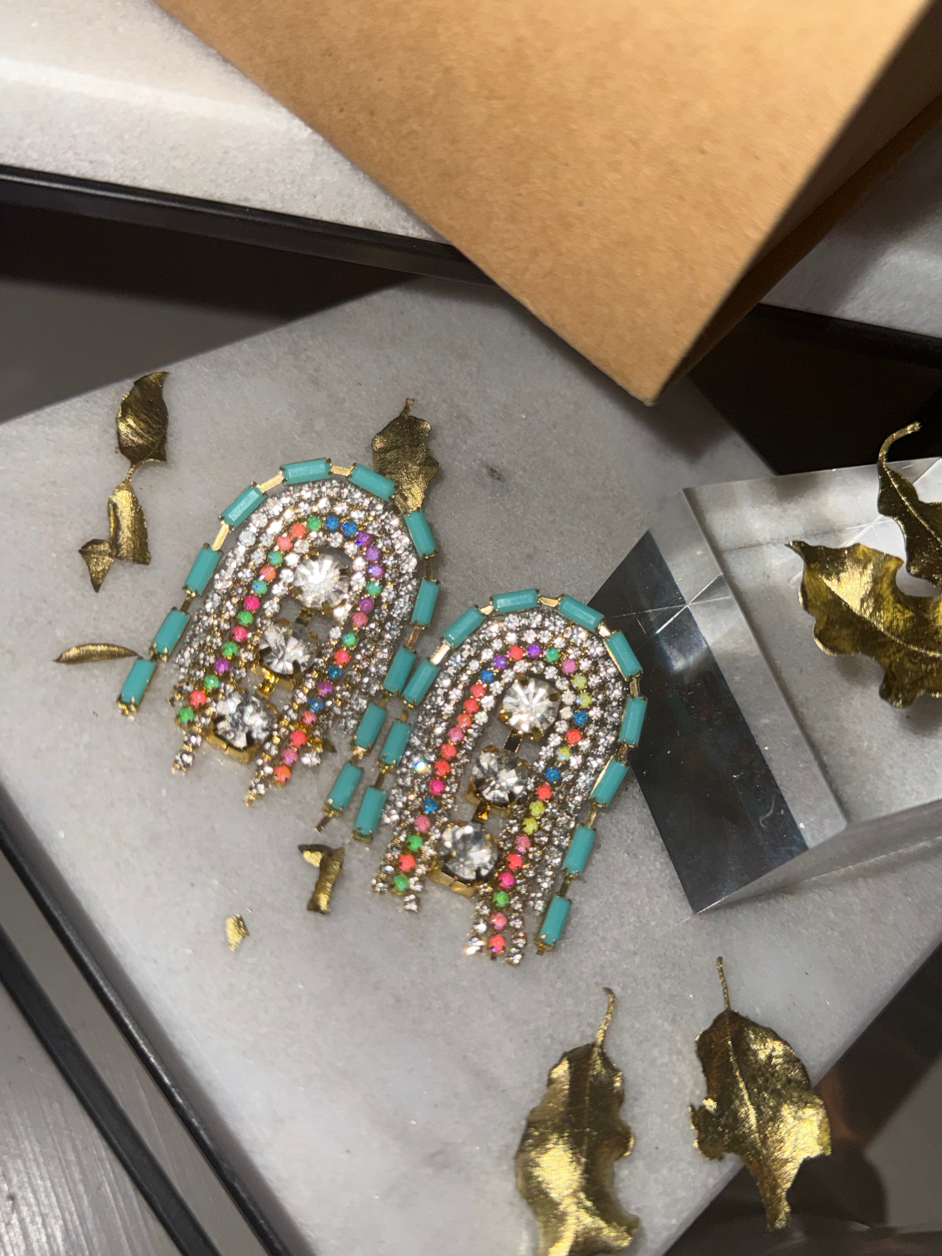 Gem jams®️ Raindrop Sparkles Earrings ‘St Tropez’ coming soon