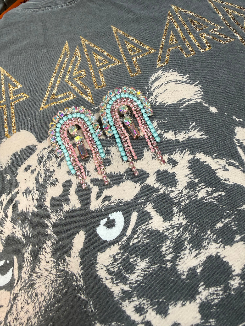 Gem jams®️ raindrop sparkle earrings ‘Elsa’