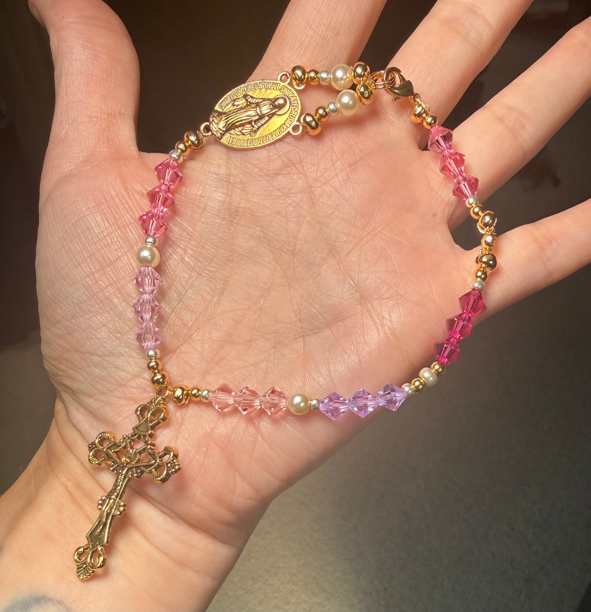 Gem jams®️ Rosary Bracelet