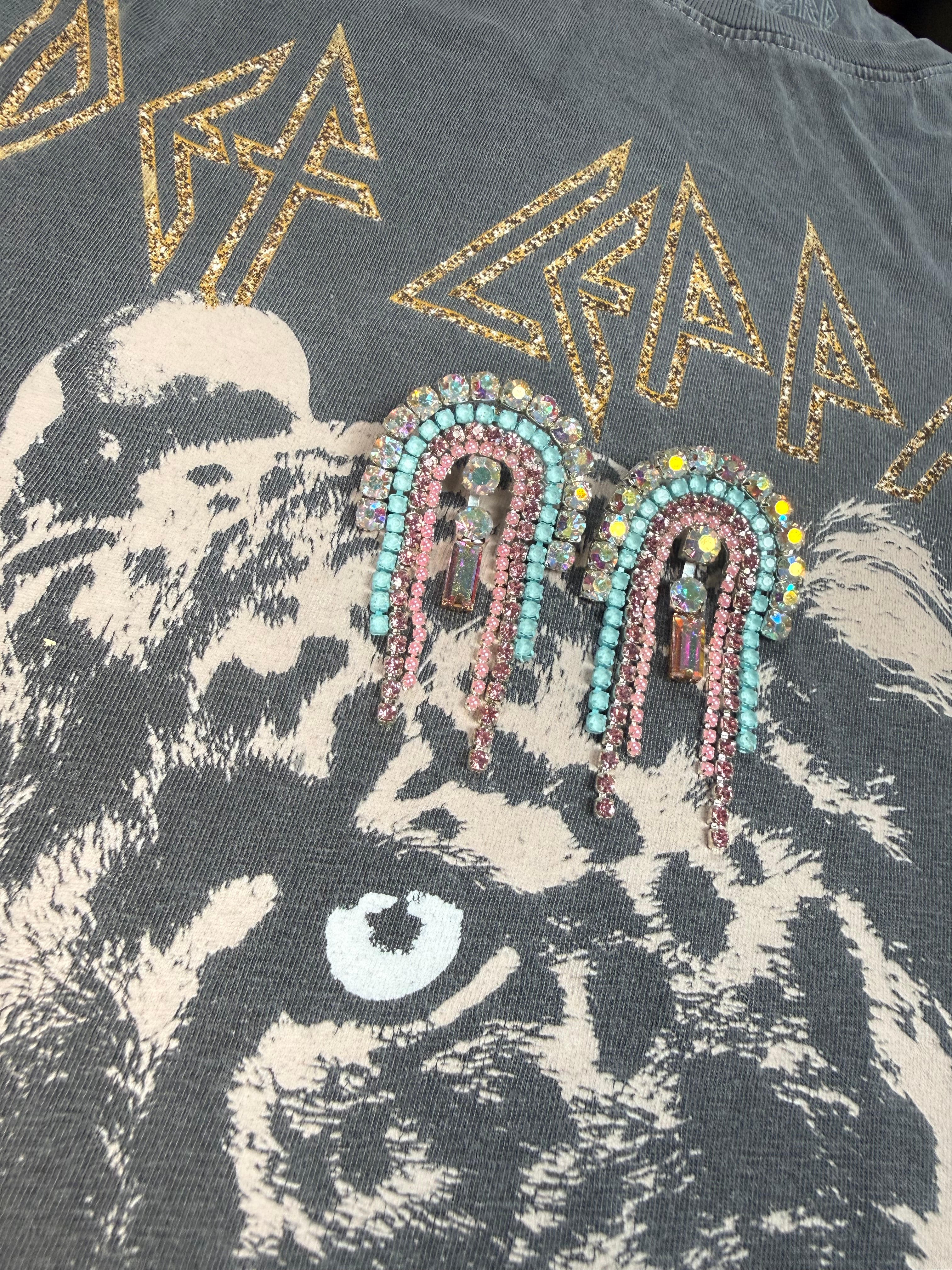 Gem jams®️ raindrop sparkle earrings ‘Elsa’
