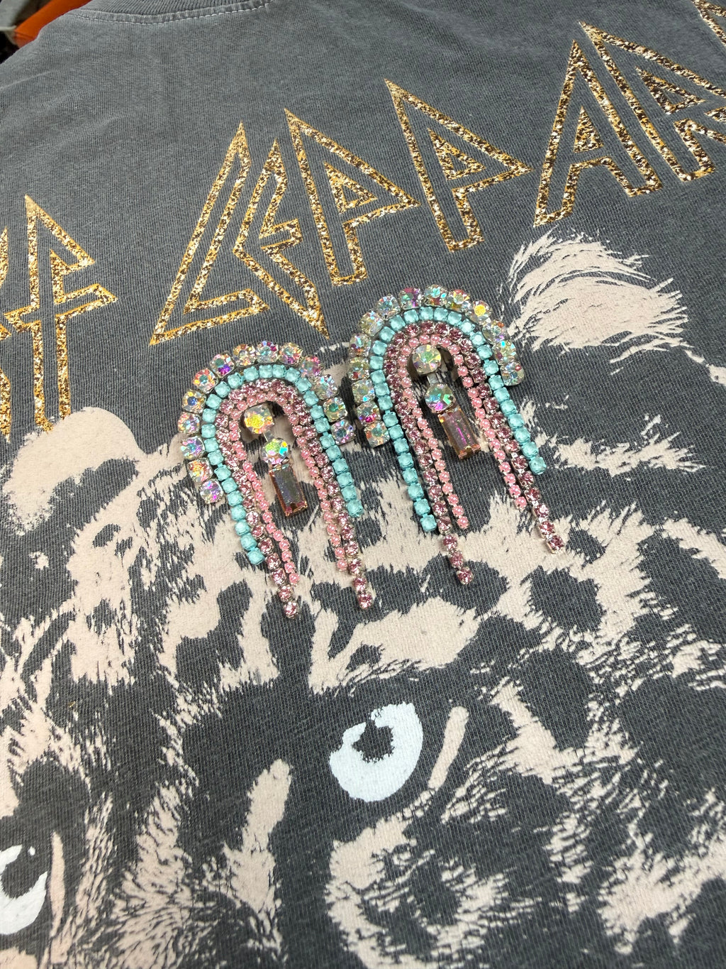 Gem jams®️ raindrop sparkle earrings ‘Elsa’